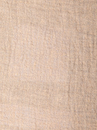 Camisa de manga larga para hombre en lino corrugado