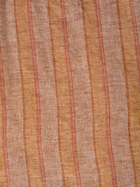 Camisa de manga larga con pechera en lino