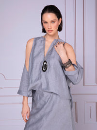 Collar "Ostión" con dije de resina