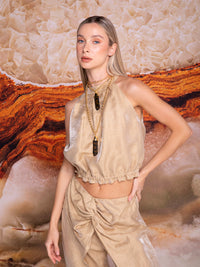 Collar "Espada" con dije de resina