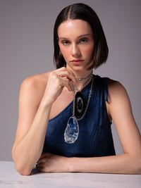 Collar "Ostión" con dije de resina