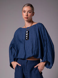 Collar "Esferas" con dije de resina